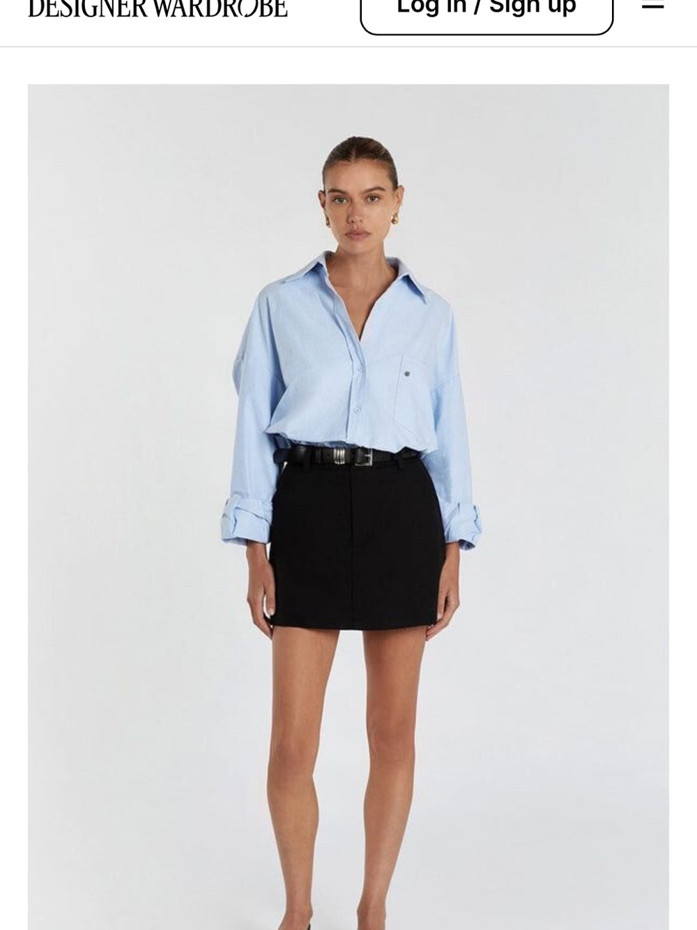 DISSH Black Mini Skirt